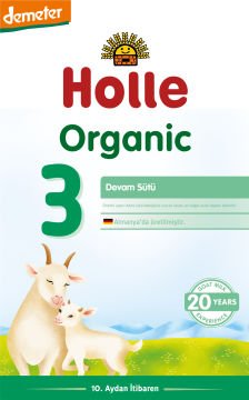 Holle Organik Keçi Devam Sütü 3 400 gr 5 Adet
