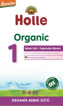 Holle Organik Bebek Sütü 1 400 gr 5 Adet