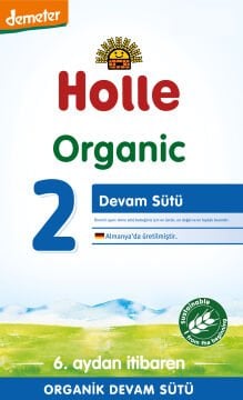 Holle Organik Devam Sütü 2 600 gr 16 Adet