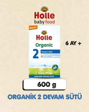Holle Organik Devam Sütü 2 600 gr