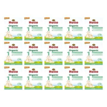 Holle Organik Keçi Bebek Sütü 1 400 gr 15 Adet