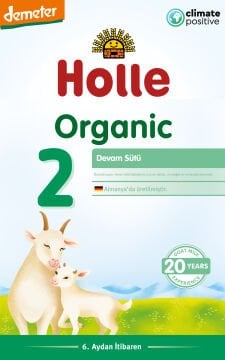 Holle Organik Keçi Devam Sütü 2 400 gr 15 Adet