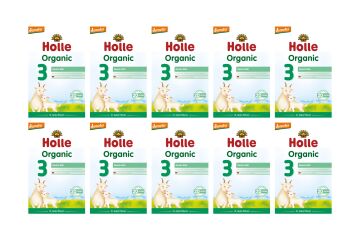 Holle Organik Keçi Devam Sütü 3 400 gr 10 Adet