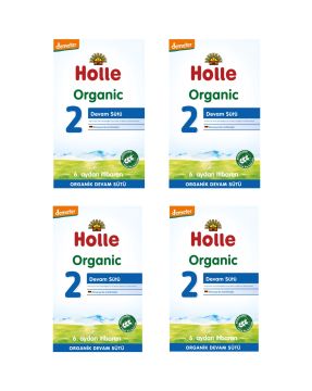 Holle Organik Devam Sütü 2 600 gr 4 Adet
