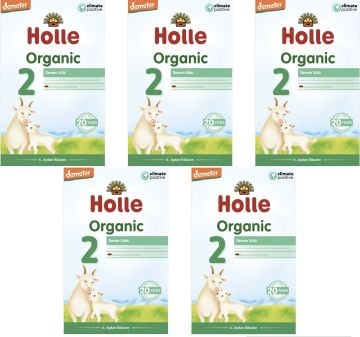 Holle Organik Keçi Devam Sütü 2 400 gr 5 Adet