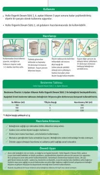 Holle Organik Keçi Devam Sütü 2 400 gr 5 Adet