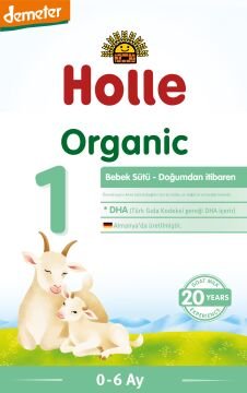 Holle Organik Keçi Bebek Sütü 1 400 gr 10 Adet