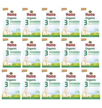 Holle Organik Keçi 3 Devam Sütü 10. aydan itibaren 15 Paket