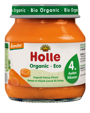 HOLLE ORGANİK HAVUÇ PÜRESİ