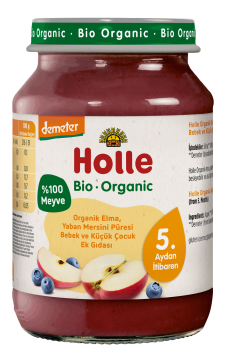 HOLLE ORGANİK ELMA, YABAN MERSİNİ PÜRESİ