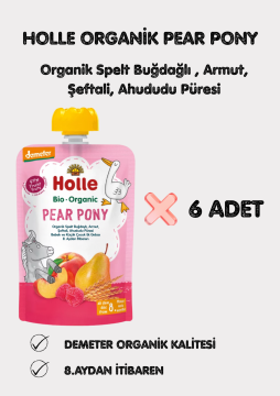 HOLLE ORGANİK PEAR PONY 6'LI