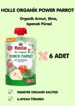 HOLLE ORGANİK POWER PARROT 6' LI