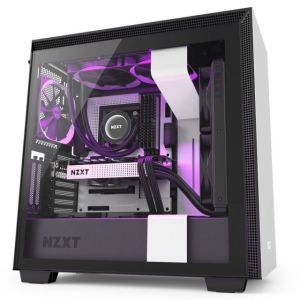 CA-H710I-W1 ''H710i Mid Tower White/Black Chassis with Smart
