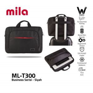 ML-T300 Mila T300 Business serisi 15.6 inch uyumlu Macbook Laptop Notebook 