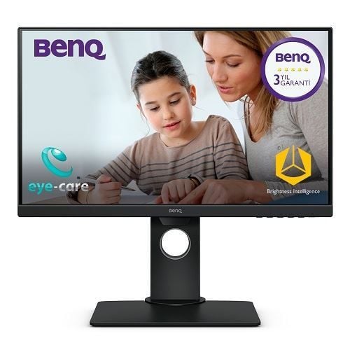 GW2480T 23,8’’ IPS 5ms HDMI+DP+VGA MM Ergonomik Pivot Eye Care Full HD Monitör