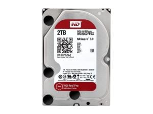 WD2002FFSX 2TB 3.5'' 7200RPM 64MB Sata3 Red Pro Nas Dahili HardDisk