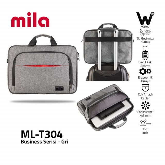 ML-T304 Mila T304 Business serisi 15.6 inch uyumlu Macbook Laptop Notebook 