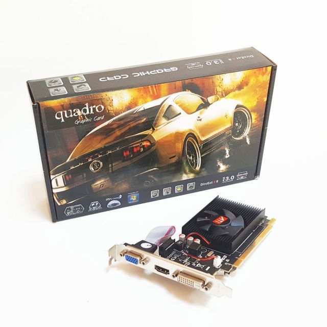 R52302GD3 Quadro R5 230 2GB 64B DDR3 HDMI,DVI AMD Ekran Kartı