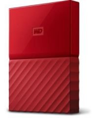 WDBS4B0020BRD-WESN 2TB 2.5'' My Passport USB3.0 Kırmızı Harici HardDisk