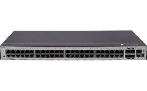 S5735-L48T4S-A1 48*10/100/1000BASE-T ports, 4*GE SFP ports, AC power