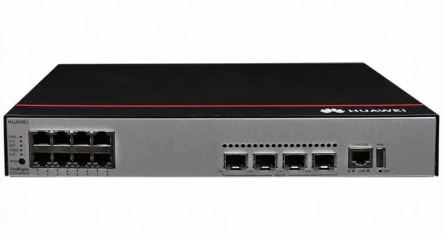 S5735-L8P4X-A1 8*10/100/1000BASE-T ports, 4*10GE SFP+ ports, PoE+, AC power