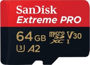 SDSQXCU-064G-GN6MA Extreme PRO microSDXC™ UHS-I KART 64 GB