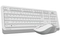 FG1010-BEYAZ A4 TECH FG1010 Beyaz Kablosuz SET (Q Türkçe Multimedya Klavye+Mouse)