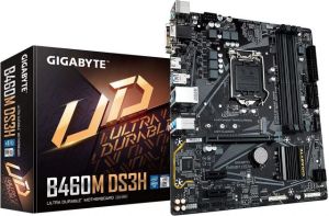B460M-DS3H AMD B460M Soket AM4 DDR4 2933MH HDMI Anakart