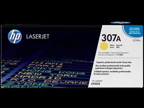 CE742A No 307A Sarı 7300 Sayfa Lazer Toner