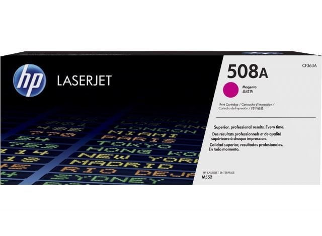 CF363A No 508A Kırmızı 5000 Sayfa Lazer Toner