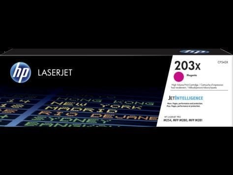 CF543X No 203X Kırmızı 2500 Sayfa Lazer Toner