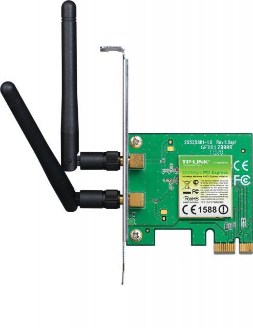 TL-WN881ND 300Mbps 2 Adt 2Dbi Değiştirilebilir Antenli Pci Express Adaptör