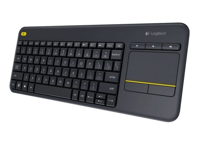920-007149 Kablosuz K400 Plus Touchpad Siyah Klavye