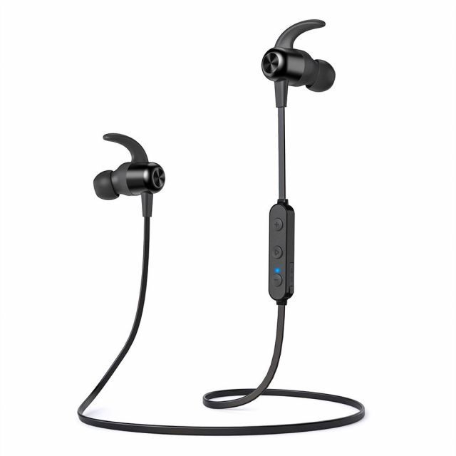 TT-BH076 Mıknatıslı Bluetooth Ter Geçirmez IPX6 Spor Kulaklık 20 Saat Müzik+Kılıf