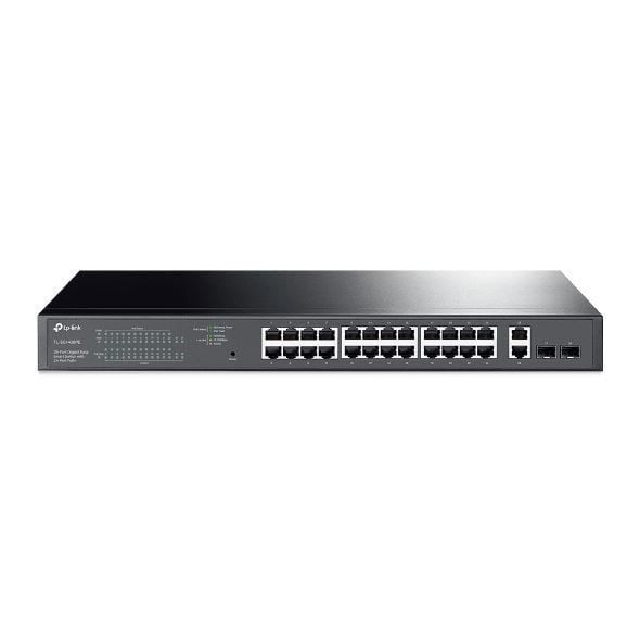 TL-SG1428PE 28-Port Gigabit Easy Smart Switch with 24-Port PoE+