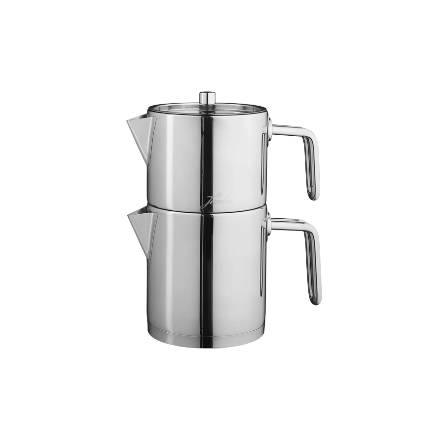 Jumbo Metalix Full Metal Çaydanlık
