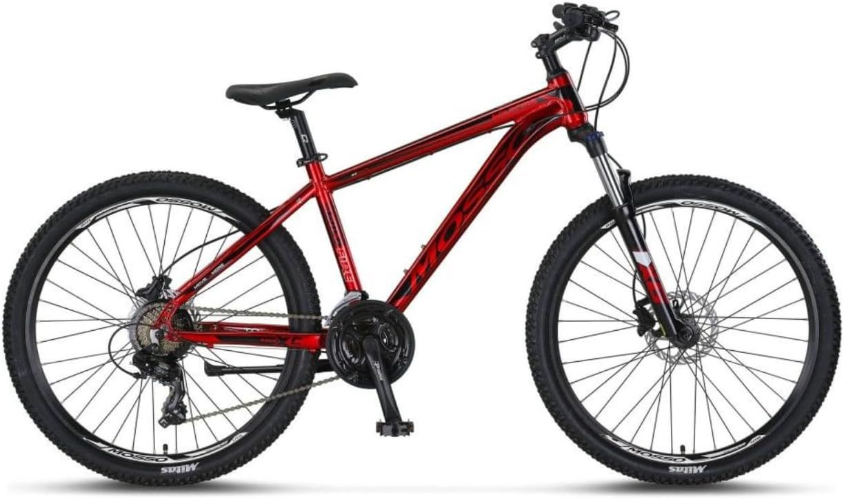 Mosso Wildfire HD 29 Jant 21 Vites Kırmızı-Siyah Erkek Dağ Bisikleti