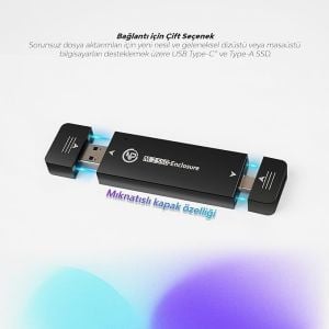 Npo DK01 USB 3.1 512 GB Taşınabilir M.2 SSD