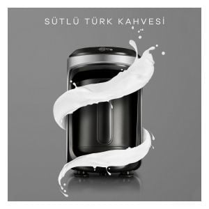 Karaca Hatır Hüps Sütlü Antrasit Türk Kahve Makinesi
