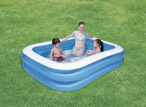 Bestway 12819 211x132x46 cm Jumbo Dikdörtgen Şişme Havuz