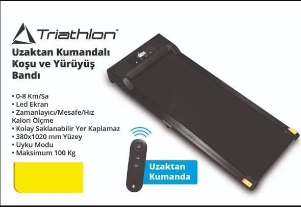 Triathlon T203 Uzaktan Kumandalı Koşu Bandı