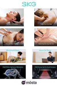 SKG Shiatsu H7 Boyun Masaj Aleti
