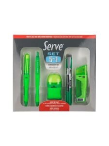 Serve Kırtasiye Setı 0.7 mm Yesıl 5 Adet
