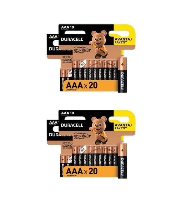 Duracell Aaa Ince Kalem Pil 40'li - 40' lı