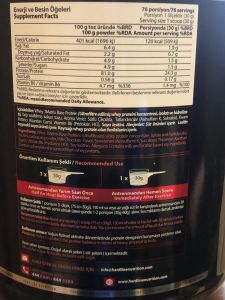 Hardline Nutrition Whey 3 Matrix Base 2300 gr
