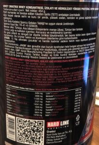 Hardline Nutrition Whey 3 Matrix Base 2300 gr