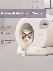 Ubtech Ucat C10 Pro Kameralı Akıllı Kedi Tuvaleti