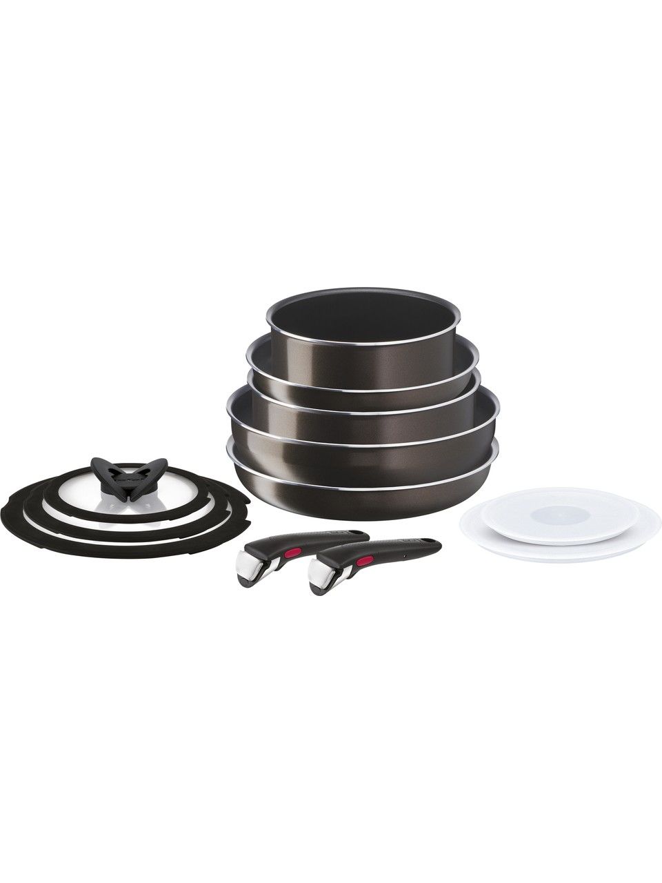 Tefal Ingenio XL Intense Titanyum 2X 12 Parça Büyük Tava Tencere Seti