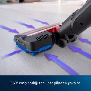 Philips XC704301 SpeedPro 25.2 V Dikey Şarjlı Süpürge