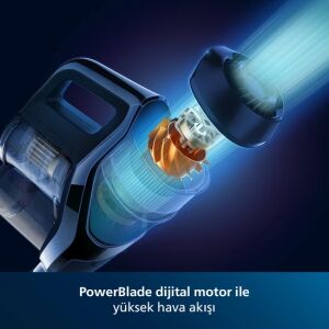 Philips XC704301 SpeedPro 25.2 V Dikey Şarjlı Süpürge